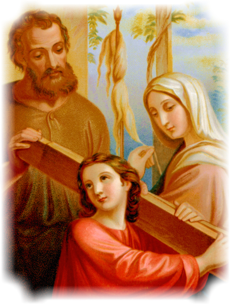 HOLY FAMILY WITH PHOTO EDGE