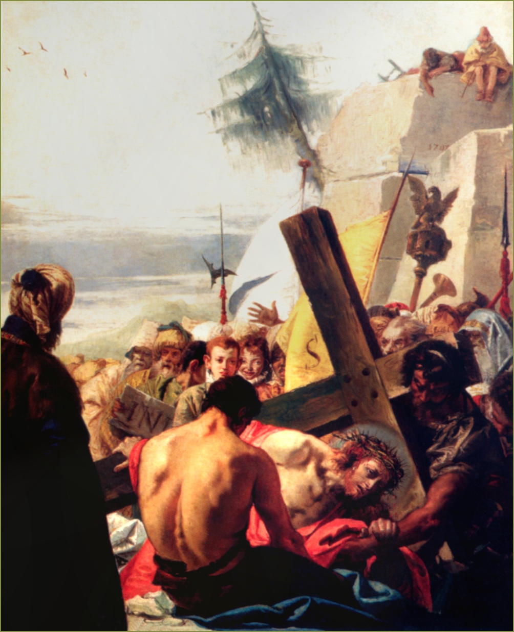 TIEPOLO'S NINTH STATION OF THE CROSS
