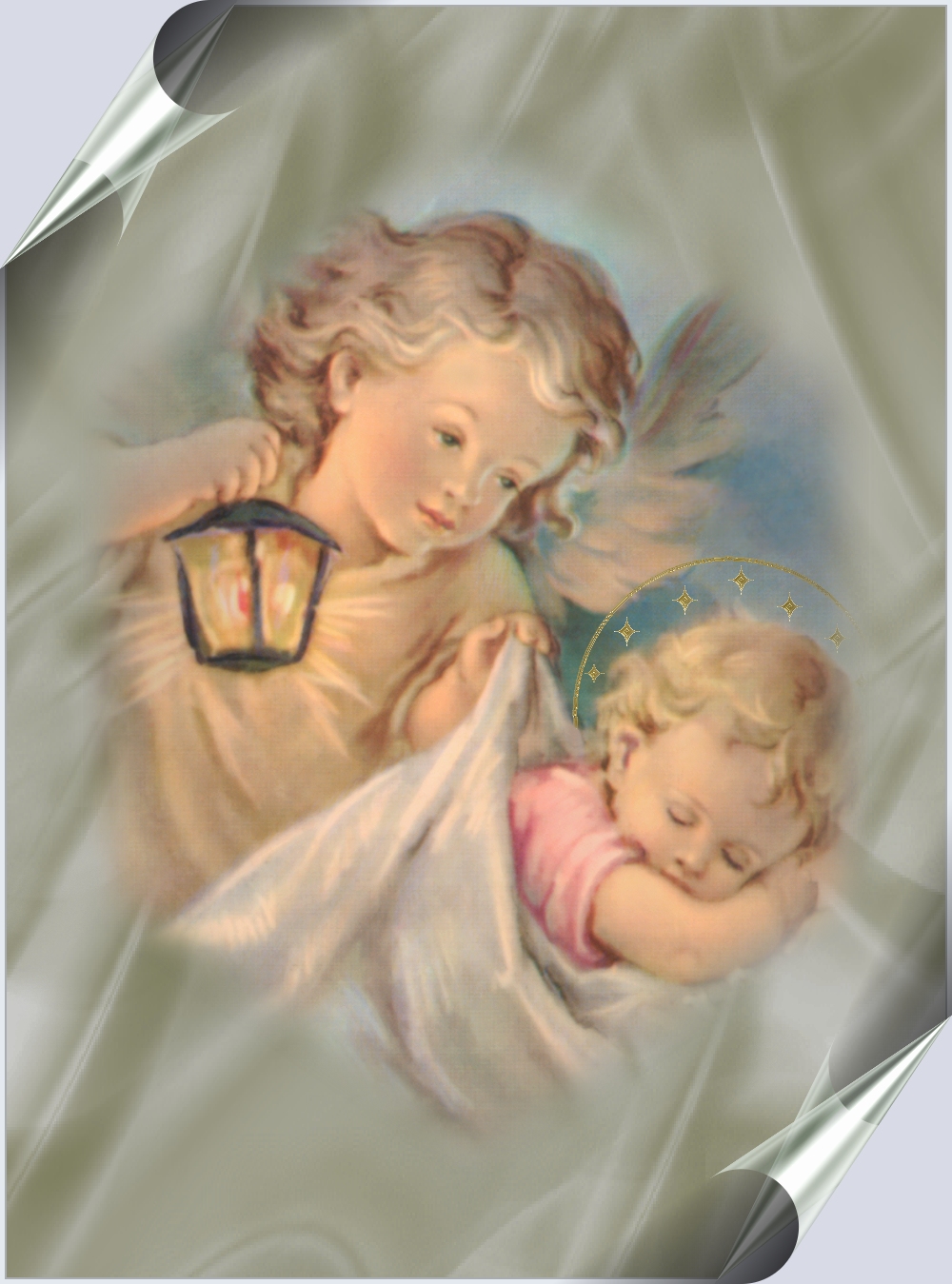 CHRIST CHILD WITH ANGEL