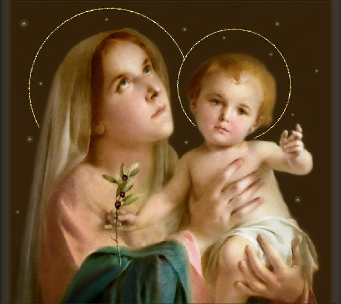 MADONNA AND CHILD 3D