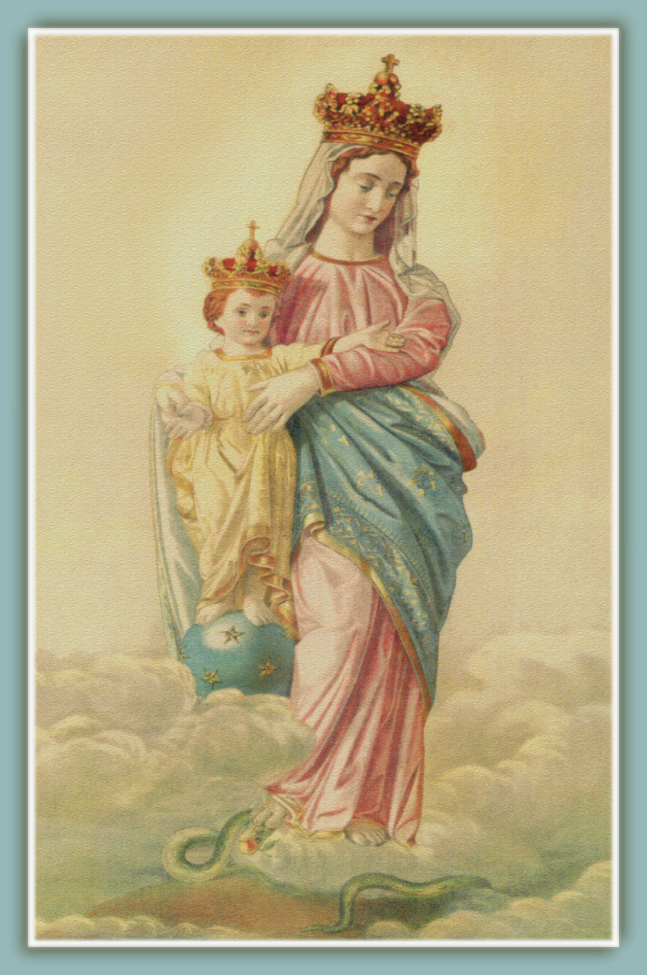 OUR LADY OF VICTORY TEXTURIZED