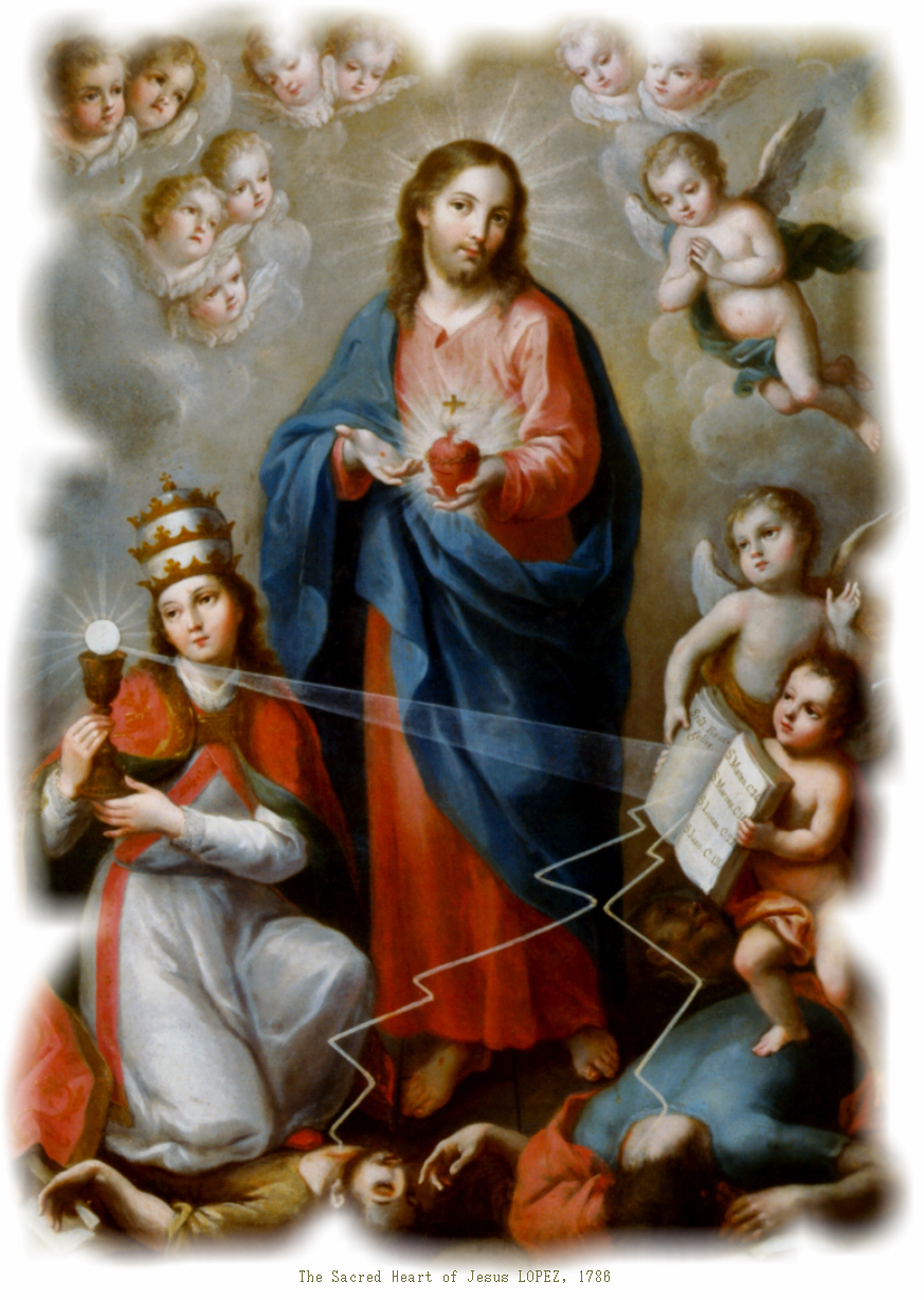 THE SACRED HEART BY LOPEZ