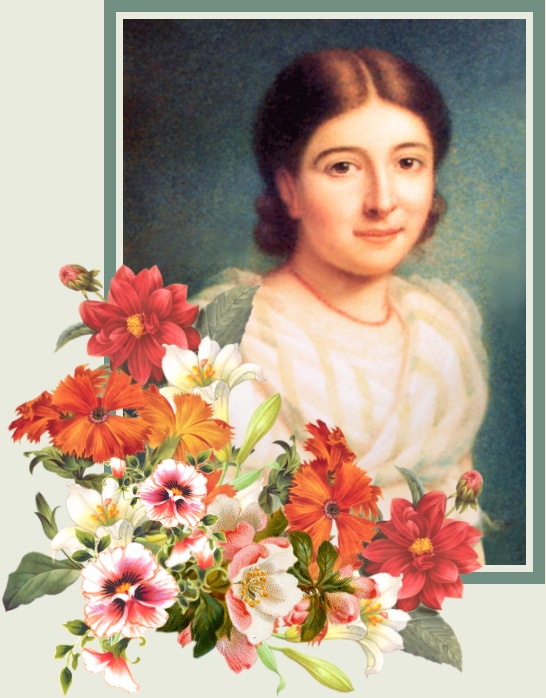 VEN. PAULINE WITH FLOWERS