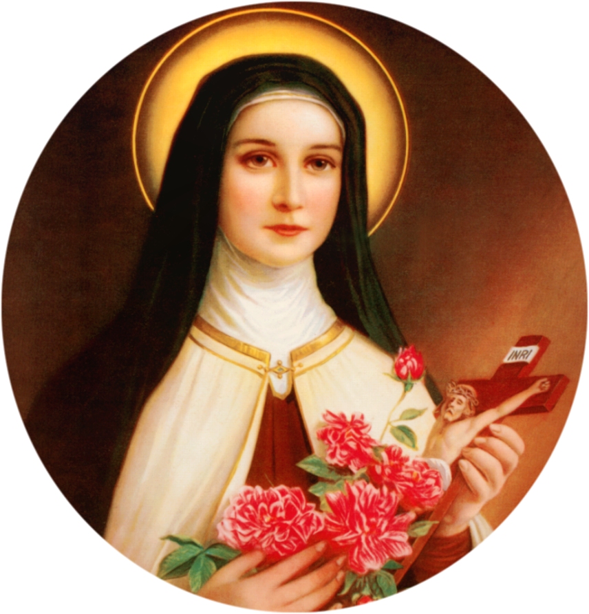ST. THERESE IN OVAL