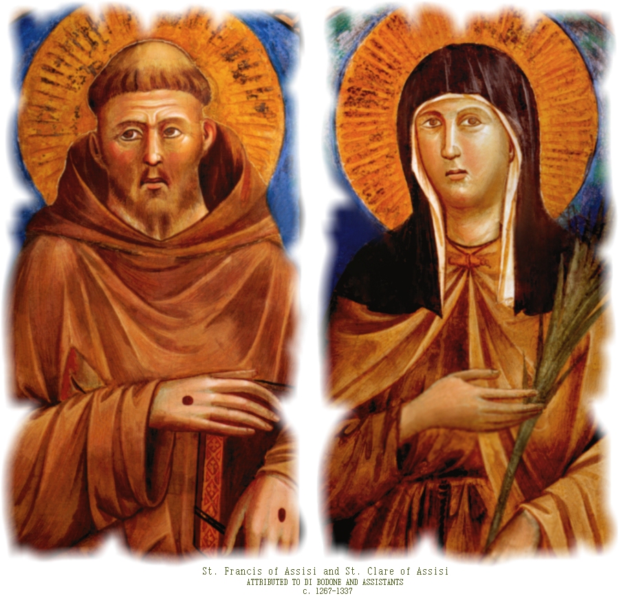 TWO SAINTS OF ASSISI