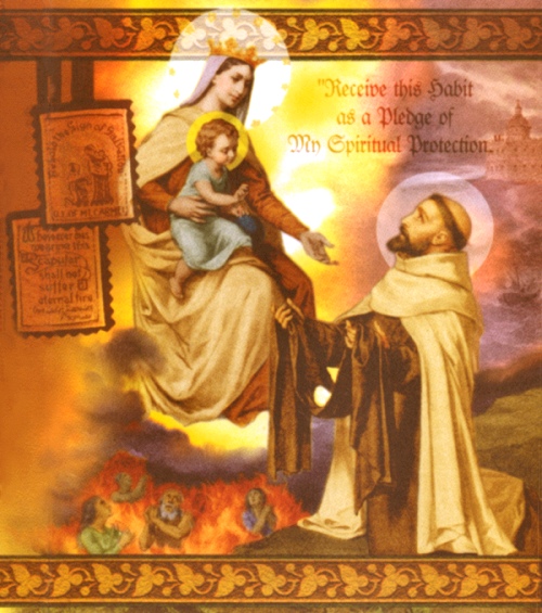 GREETING CARD WITH ST. SIMON STOCK