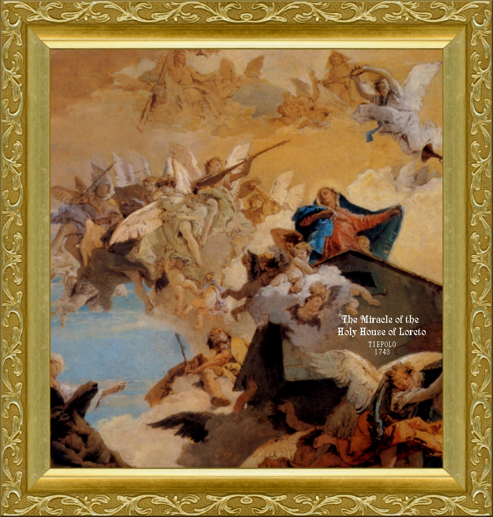 TIEPOLO IMAGE IN GOLD FRAME