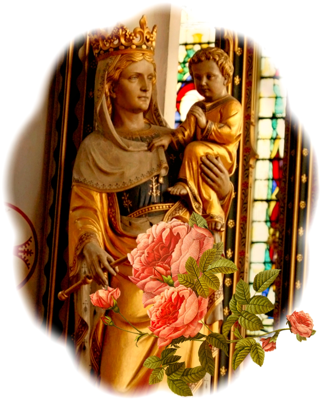 STATUE OF THE VIRGIN AND CHILD