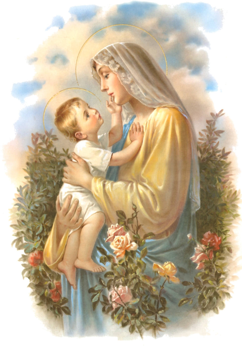 MADONNA AND CHILD POSTER