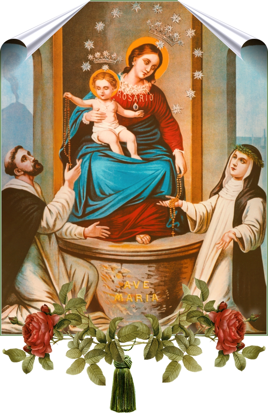 BANNER IMAGE: OUR LADY OF THE ROSARY