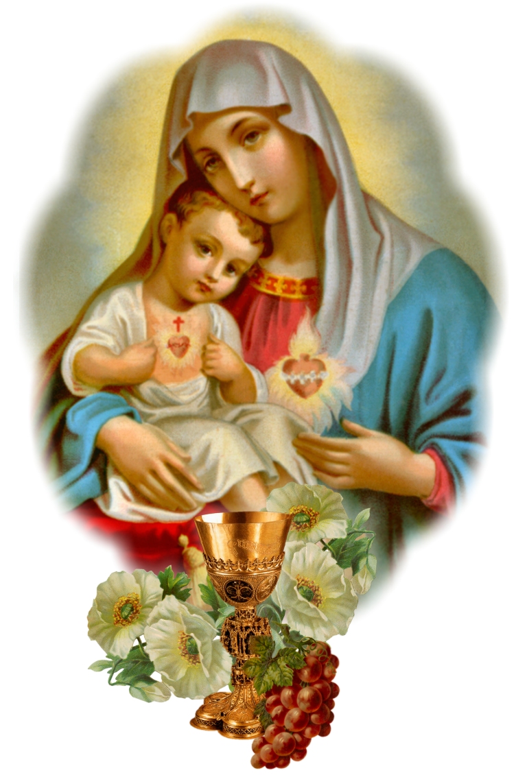 VIRGIN AND CHILD WITH CHALICE