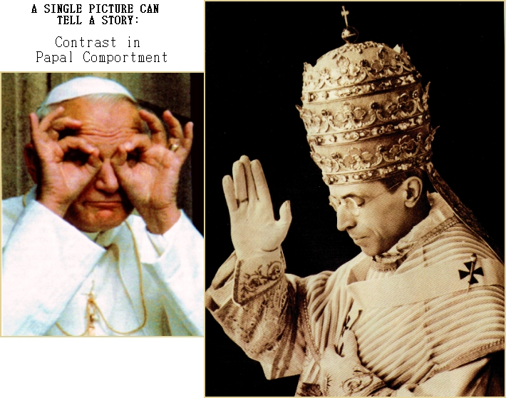 TWO POPES: A CONTRAST