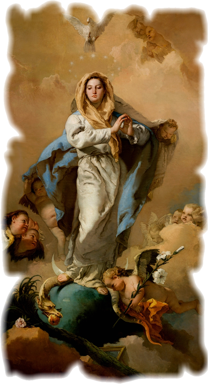 THE IMMACULATE CONCEPTION BY TIEPOLO