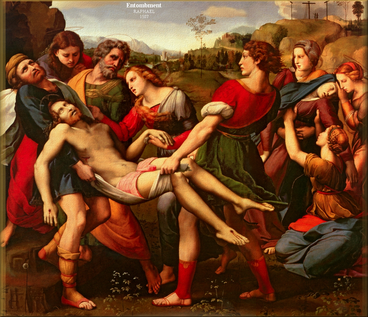 BURIAL OF CHRIST BY RAPHAEL