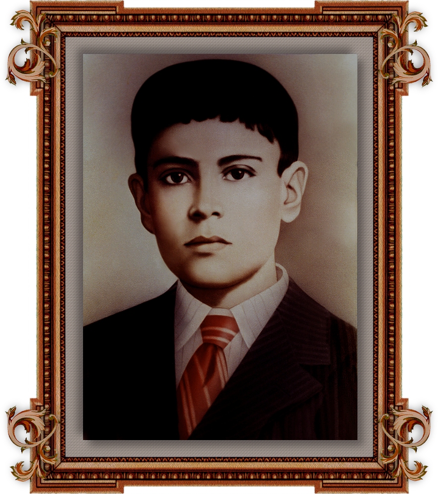 BLESSED JOSE IN WOOD FRAME