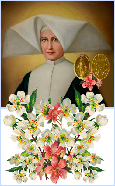 ST. CATHERINE LABOURE CARD: IMAGE