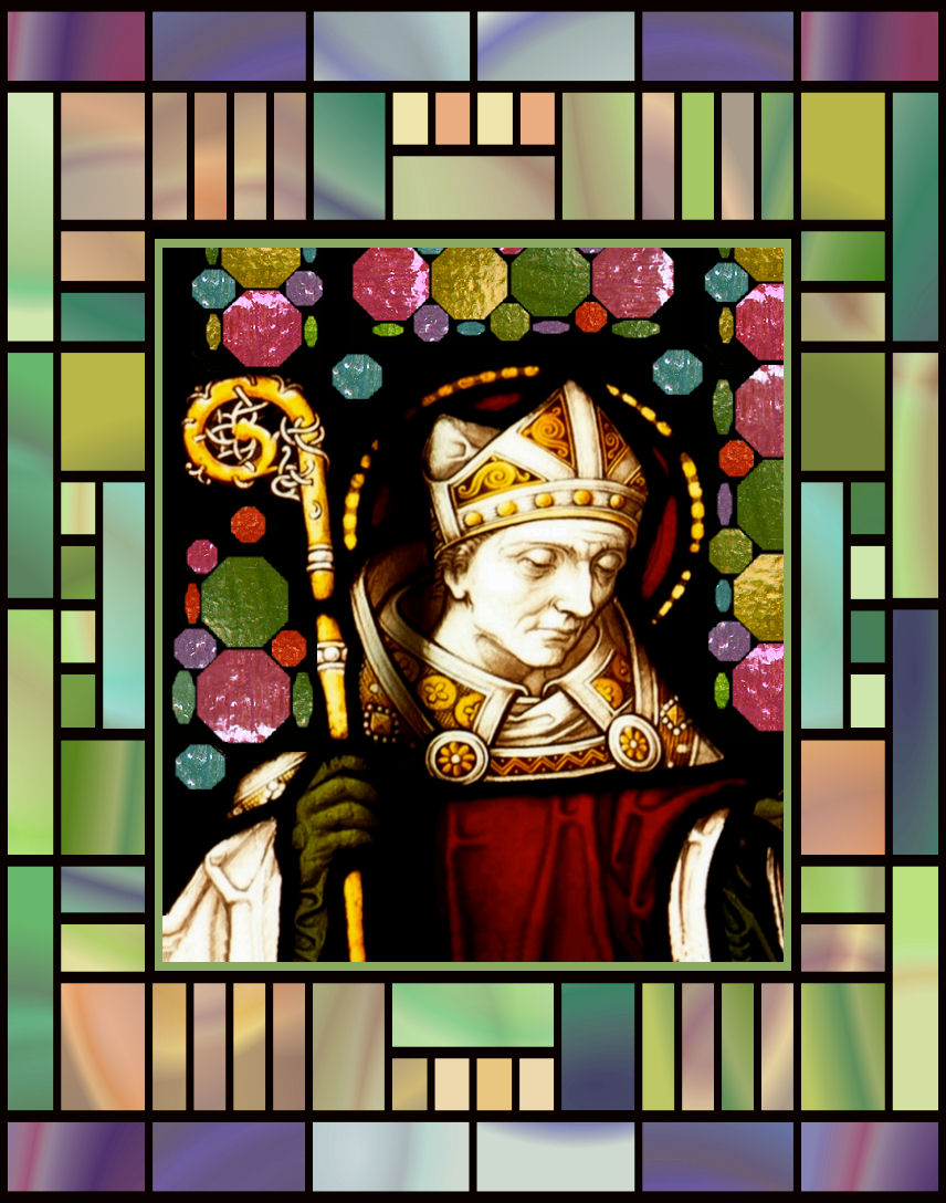 STAINED GLASS ST. GERMANUS