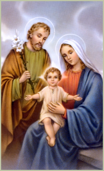 HOLY FAMILY CARD: IMAGE