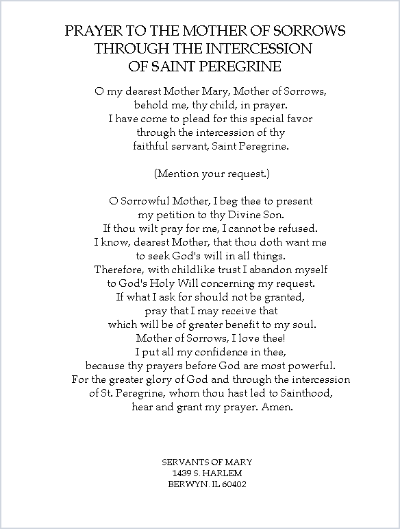 HOLY CARD 1: TEXT IMAGE