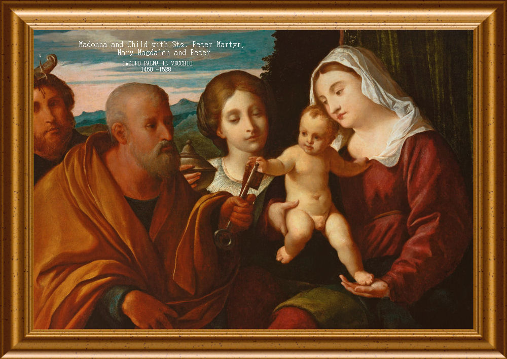 MADONNA AND CHILD WITH SAINTS