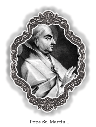 POPE ST. MARTIN I