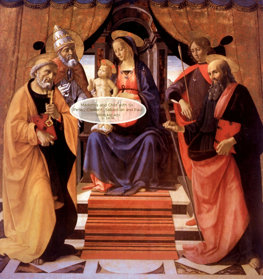 SAINTS PETER AND PAUL WITH THE MADONNA