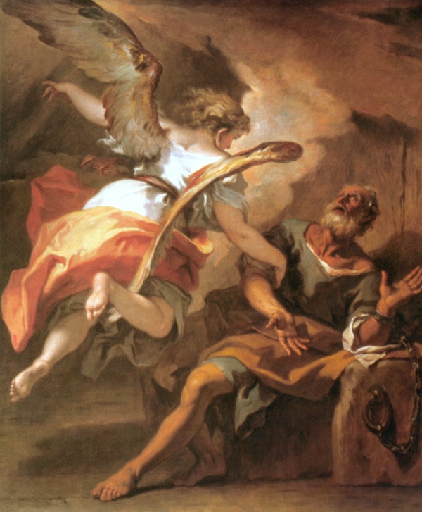 LIBERATION OF ST. PETER BY SEBASTIANO RICCI 1722