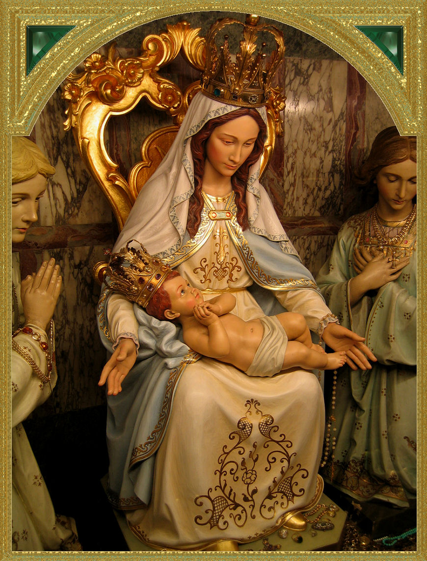THE BLESSED VIRGIN QUEEN
