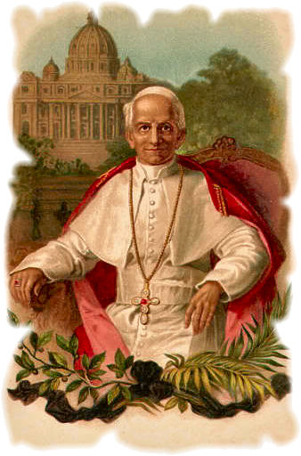 POPE LEO XIII SMALL