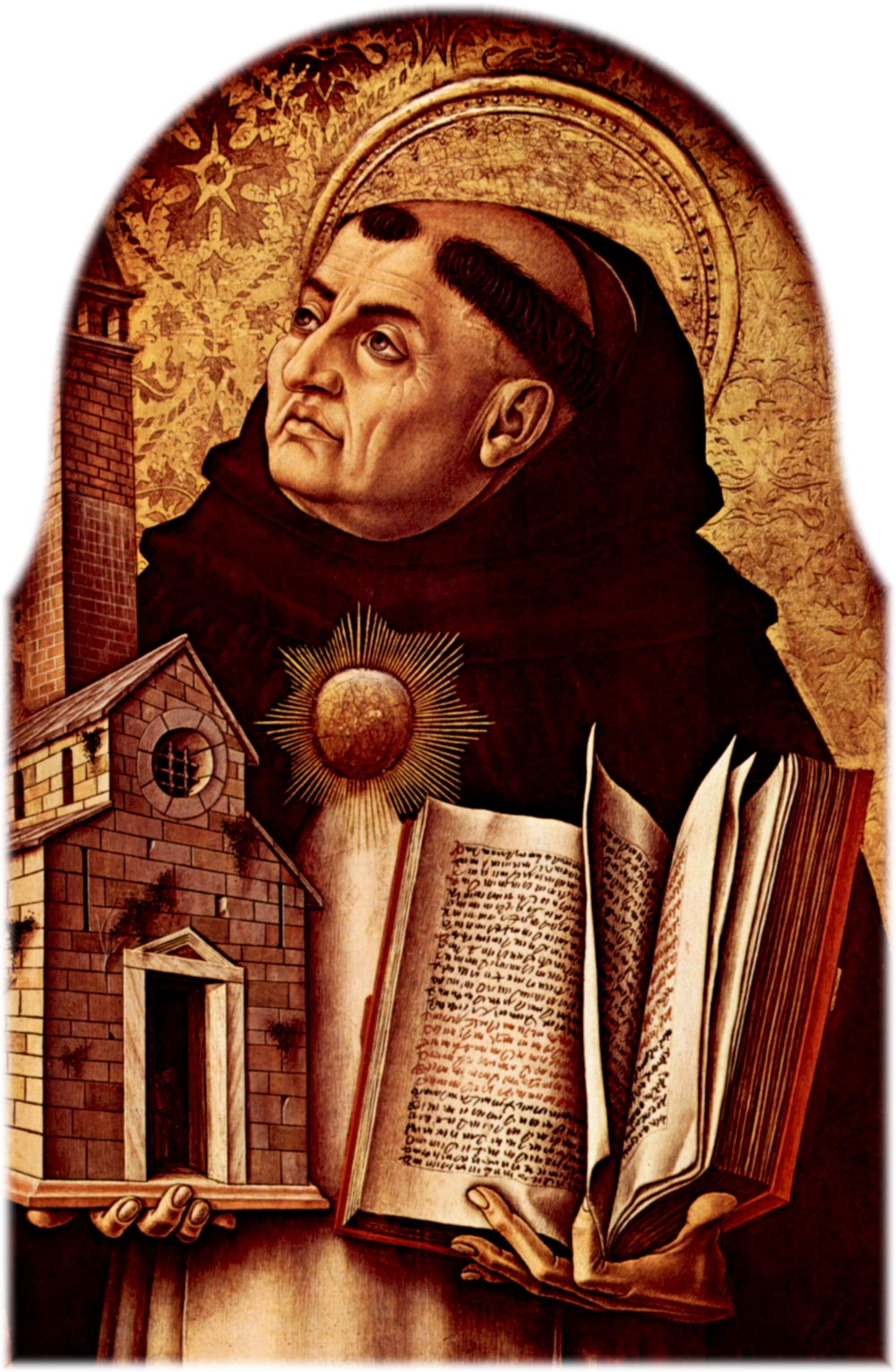 ST. THOMAS AQUINAS BY CARLO CRIVELLI