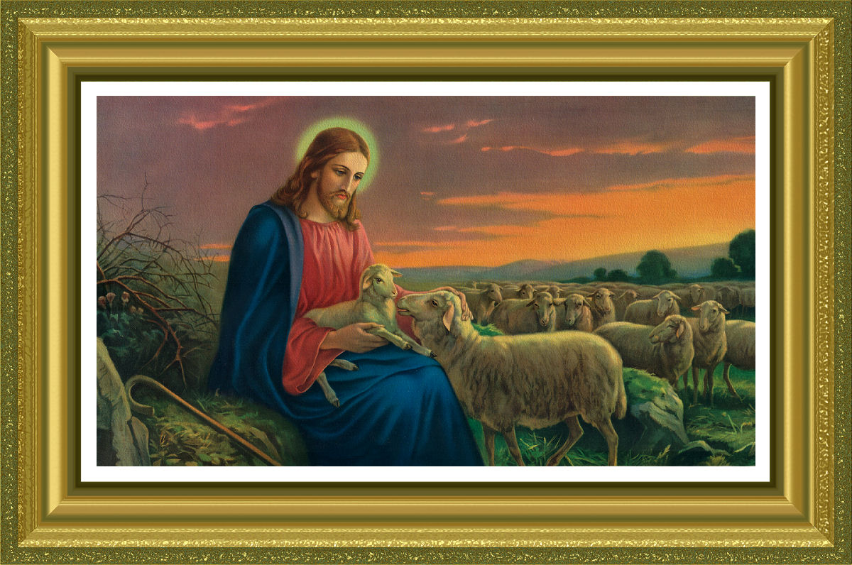 GOOD SHEPHERD IN FRAME