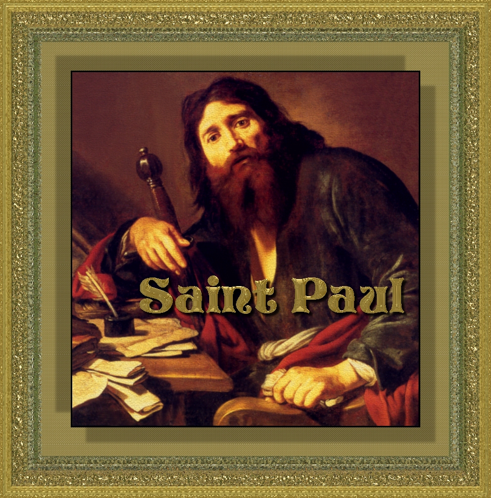 ST. PAUL IN ORNATE FRAME