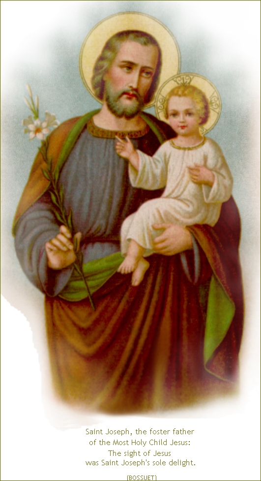 ST. JOSEPH HOLY CARD IMAGE