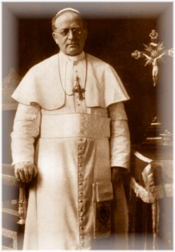 SEPIA POPE PIUS XI