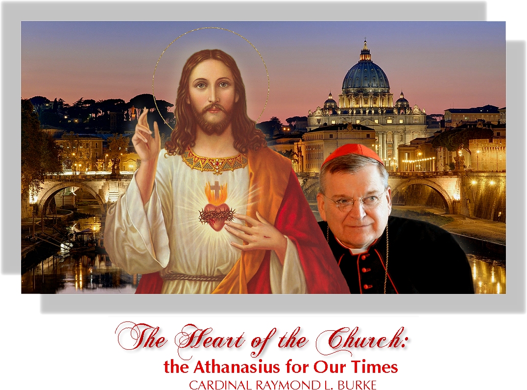THE SACRED HEART WITH CARDINAL BURKE: BANNER