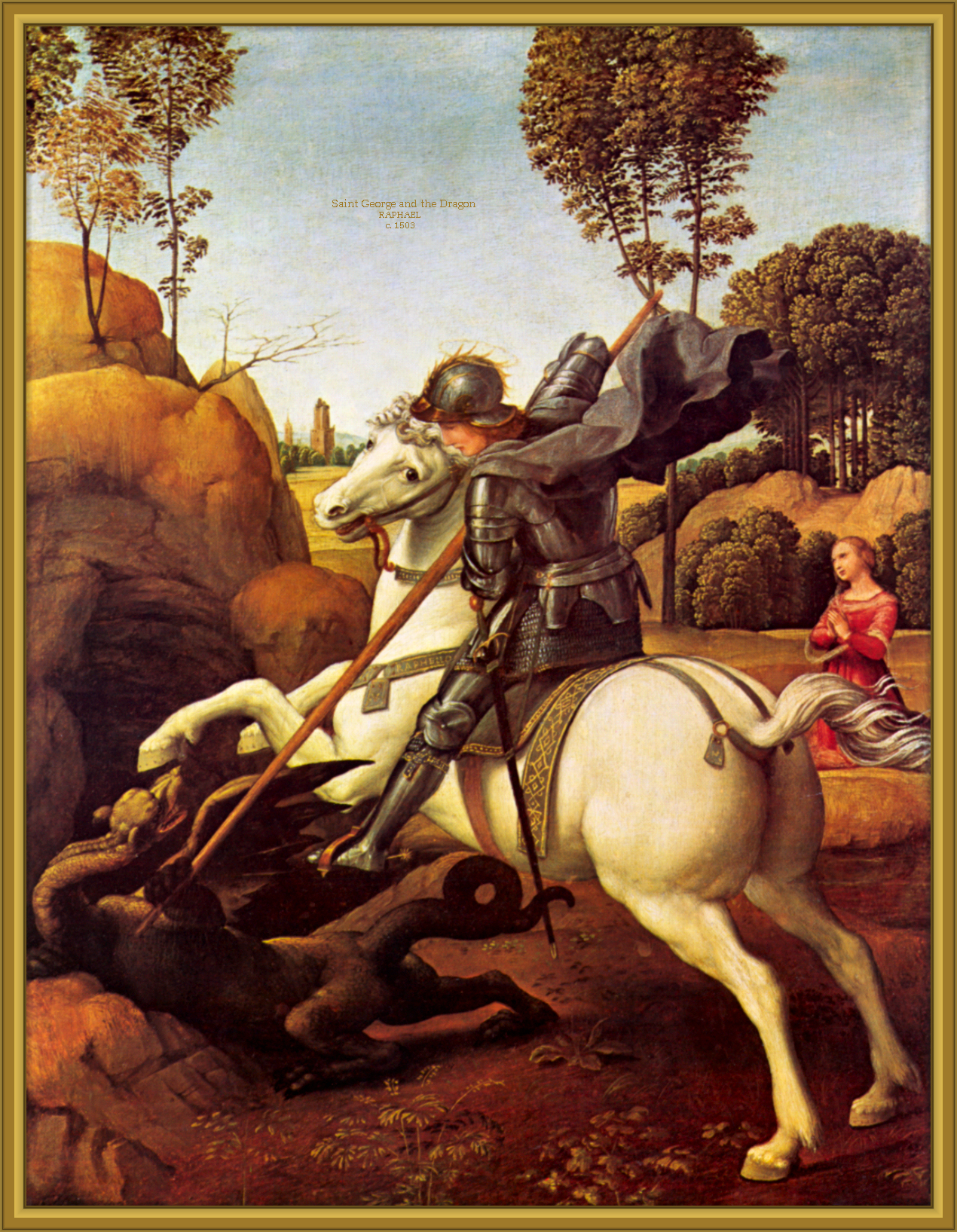 RAPHAEL'S SAINT GEORGE
