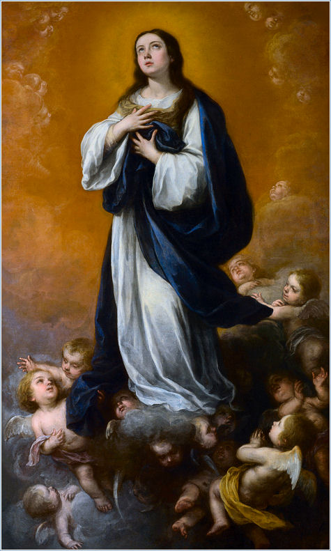 THE IMMACULATECONCEPTION BY MURILLO 1625