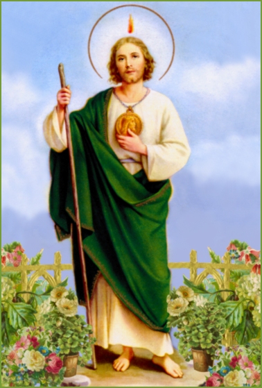 Saint Jude vector image